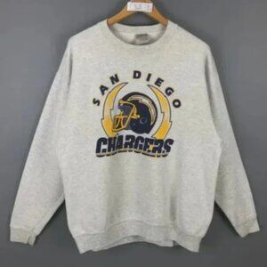 Vintage 90s San Diego Chargers Football Sweatshirt Shirt American Football tee
